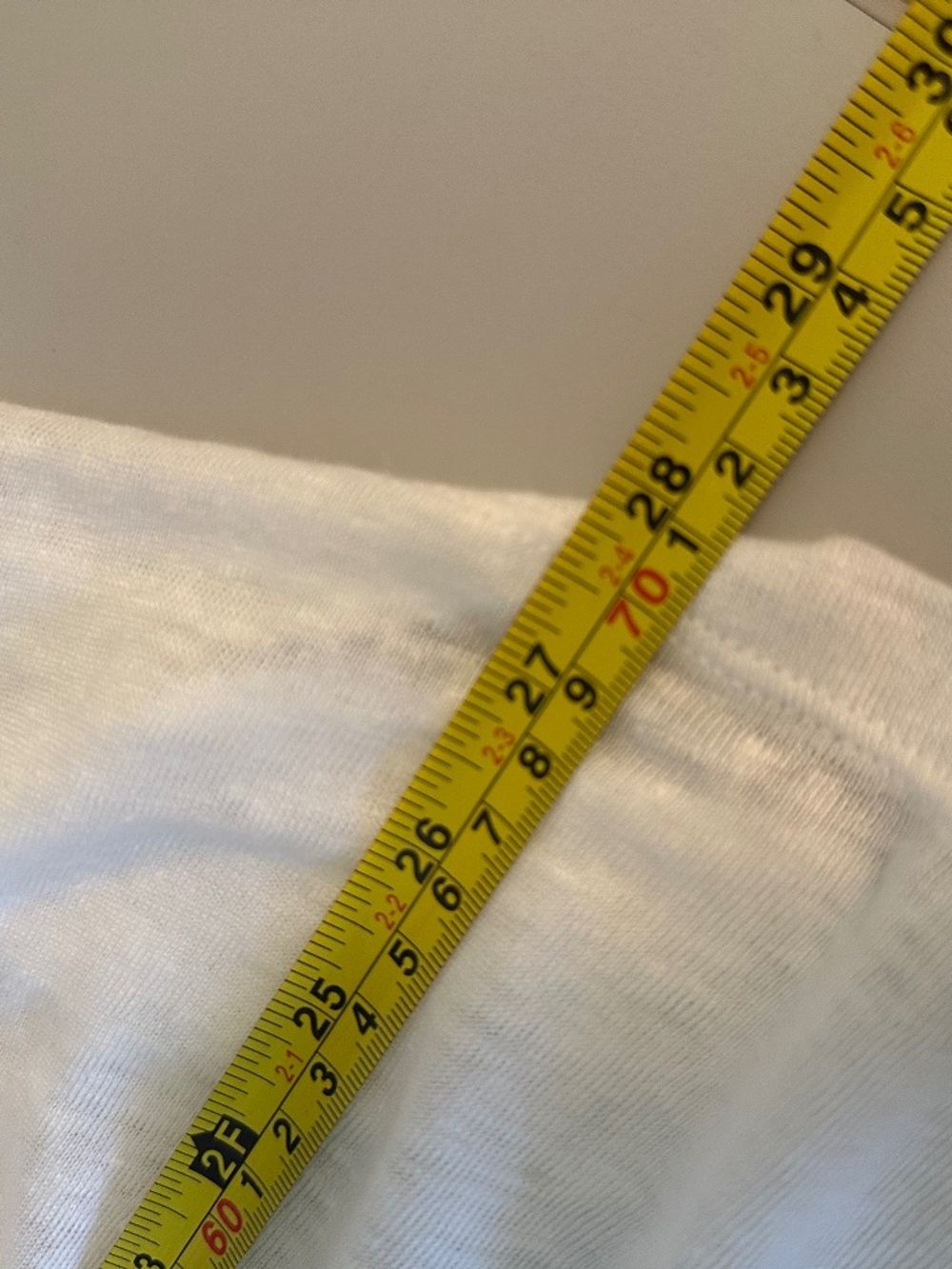 NWT Emerson Fry Linen Long Sleeve Crewneck White T-Shirt | Size Large - Picture 13 of 14